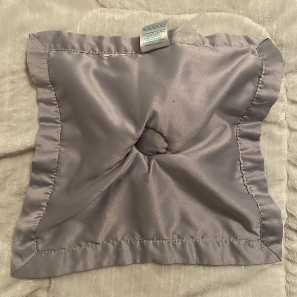 Winnie the Pooh Disney Polka Dot Teal Grey Plush Baby Security Blanket Lovey - Picture 3 of 6